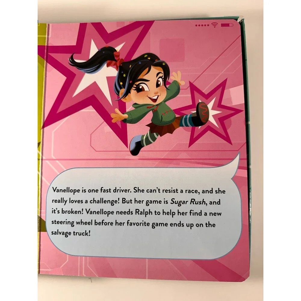 Disney Wreck-It-Ralph 2 My Busy Books Storybook Figurines Playmat